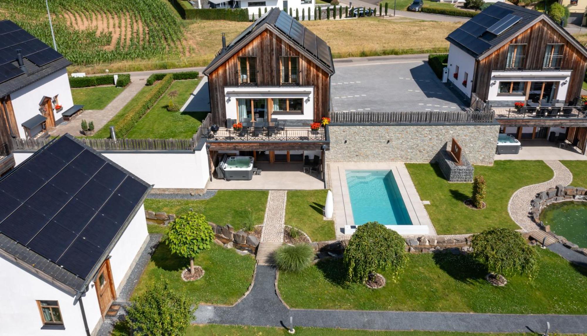 Chalets Petry Spa & Relax Bettel Zewnętrze zdjęcie