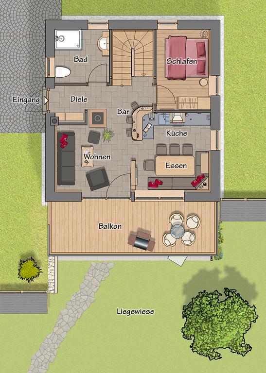 Chalets Petry Spa & Relax Bettel Zewnętrze zdjęcie
